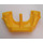 LEGO Yellow Hockey Torso Plate with NHL Logo and Stripes Sticker (44791)