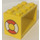 LEGO Yellow Hose Reel 2 x 4 x 2 Holder with Life Ring Sticker (4209)