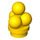 LEGO Yellow Ice Cream Scoops (1887 / 6254)