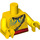 LEGO Gelb Island Warrior Torso (973 / 88585)