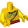 LEGO Jaune Island Warrior Torse (973 / 88585)