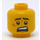 LEGO Gelb Jack Davids Minifigur Kopf (Vertiefte feste Noppen) (3626 / 66678)