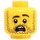 LEGO Giallo Jonas Jr. Minifigure Testa (Perno solido incassato) (3626 / 56263)