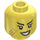 LEGO Jaune Jordana Tête (Montant solide encastré) (3274)