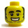 LEGO Geel Kabob Bob Minifiguur Hoofd (Verzonken solide nop) (3626 / 16157)