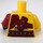 LEGO Giallo Kapau Minifigure Busto (973 / 76382)