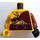 LEGO Giallo Kapau Minifigure Busto (973 / 76382)