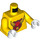 LEGO Yellow Kit 4 Level Two Master Builder Academy Torso (973 / 76382)