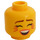 LEGO Yellow Kitty Pop Minifigure Head (Recessed Solid Stud) (3626 / 50330)