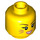 LEGO Yellow Kitty Pop Minifigure Head (Recessed Solid Stud) (3626 / 50330)