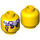 LEGO Yellow Krait Minifigure Head (Recessed Solid Stud) (3626 / 19297)