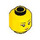 LEGO Yellow Lady Yu Minifigure Head (Safety Stud) (3274 / 105637)