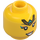 LEGO Yellow Lady Yu Minifigure Head (Safety Stud) (3274 / 105637)