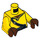 LEGO Yellow Lando Calrissian Minifig Torso (973 / 76382)
