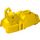 LEGO Yellow Large Figure Foot 3 x 7 x 3 (90661)