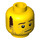 LEGO Jaune Larry the Barista Minifigure Diriger (Goujon solide encastré) (3626 / 15916)