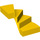 LEGO Yellow Left Staircase 6 x 6 x 4 (28466)