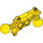 LEGO Amarillo Pierna con 2 Pelota Joints (32173)