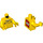 LEGO Gelb Lego Store Staff Minifig Torso (973 / 76382)