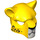 LEGO Yellow Leopard Mask with Spots and Fangs (17336)