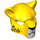 LEGO Giallo Leopard Maschera con Spots e Fangs (17336)