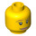 LEGO Yellow Lifeguard Head (Safety Stud) (3626 / 91303)