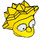 LEGO Yellow Lisa Simpson Head (16810)