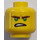 LEGO Gul Lloyd med Beige Hår Minifigur Hoved (Forsænket solid knops) (3626 / 33869)