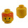 LEGO Yellow LoM - BB Head (Safety Stud) (3626)