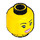 LEGO Jaune Lucy Wyldstyle Minifigure Diriger (Goujon solide encastré) (3626 / 44130)