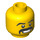 LEGO Yellow Mariachi Head (Recessed Solid Stud) (3626 / 91802)