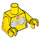 LEGO Yellow Marsha Queen of the Mermaids Minifig Torso (973 / 88585)