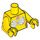 LEGO Gelb Marsha Queen of the Mermaids Minifig Torso (973 / 88585)