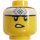 LEGO Yellow Martial Arts Boy (Recessed Solid Stud) (3626)