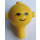LEGO Geel Maxifig Hoofd met Smile