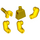 LEGO Yellow Mermaid Torso (973 / 88585)