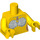 LEGO Yellow Mermaid Torso (973 / 88585)