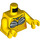 LEGO Amarillo Mermaid Torso con Estrella Cuello (76382 / 88585)