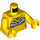 LEGO Yellow Mermaid Torso with Star Necklace (76382 / 88585)