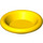 LEGO Gelb Minifig Abendessen Platte (6256)