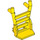 LEGO Yellow Minifig Hand Truck (2495 / 31496)