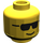 LEGO Gelb Minifig Kopf mit Standard Grinsen und Sunglasses (Sicherheitsbolzen) (3626)
