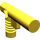 LEGO Gelb Minifig Schlauch Nozzle mit Seite String Loch ohne Nut (60849)