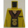 LEGO Gul Minifig Torso uden arme med Celebration Luke Skywalker Mønster (973)