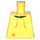 LEGO Amarillo Minifigura Torso sin brazos con Cadena de Shipwreck Survivor (973)