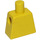 LEGO Giallo Minifigure Busti senza braccia con Decorazione (973)