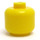 LEGO Yellow Minifigure Baby Head with Pink Lightning Bolt (33464 / 65787)