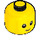 LEGO Giallo Minifigure Bambino Testa senza collo (24581 / 26556)