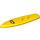 LEGO Jaune Minifigure Planche de bodyboard avec Batgirl logo (17947 / 36286)
