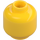 LEGO Giallo Minifigure Femmina Testa (Perno di sicurezza) (10261 / 14927)